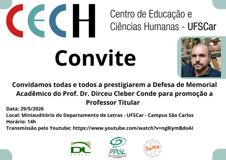 Cartaz do evento