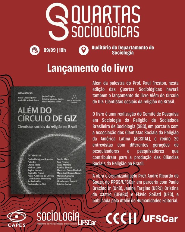 Cartaz Lançamento de Livro